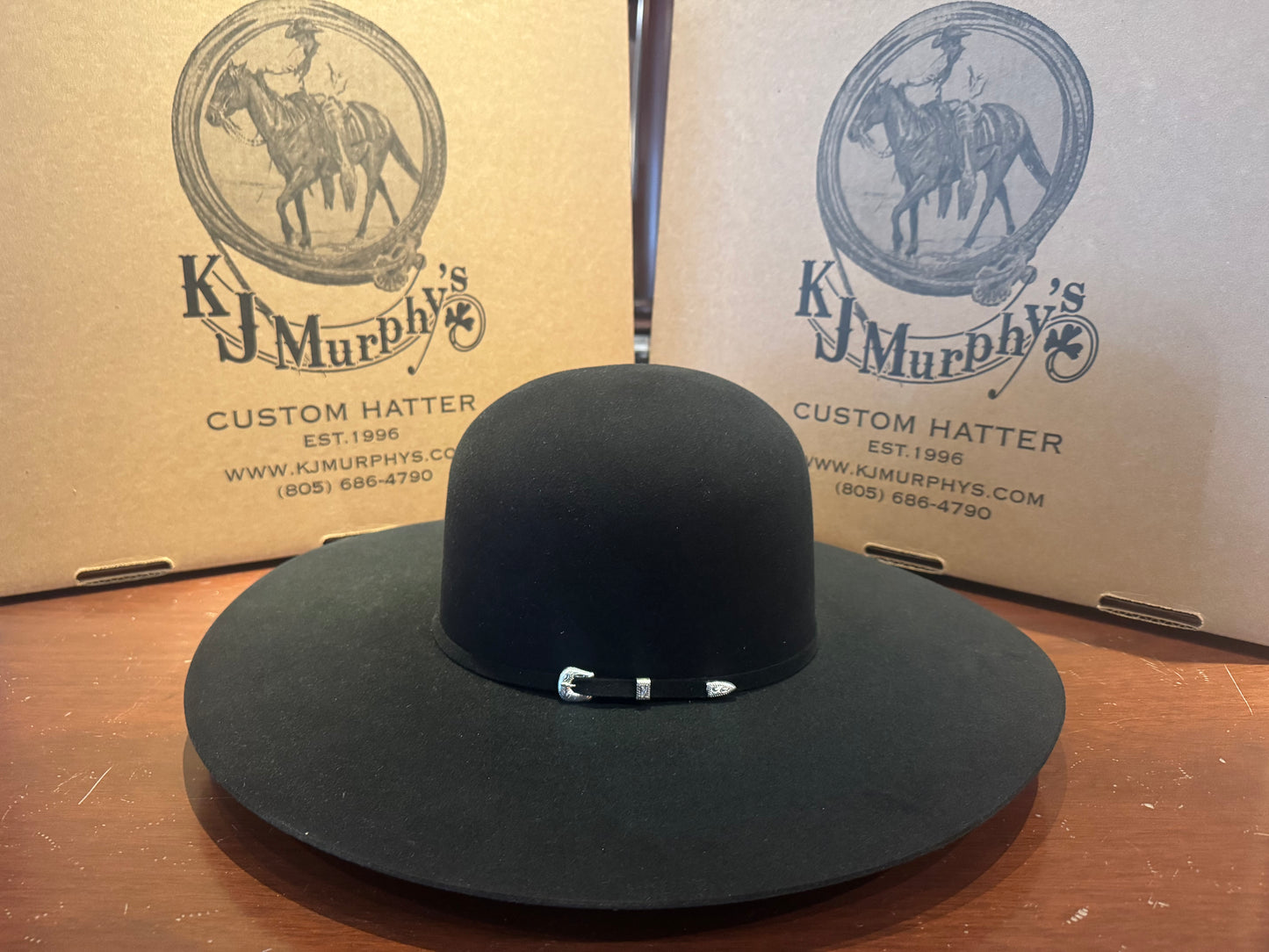 KJ Murphy’s 10x felt hat black