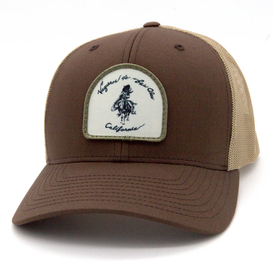 Vaqueros De Las Olas Brown Trucker Cap