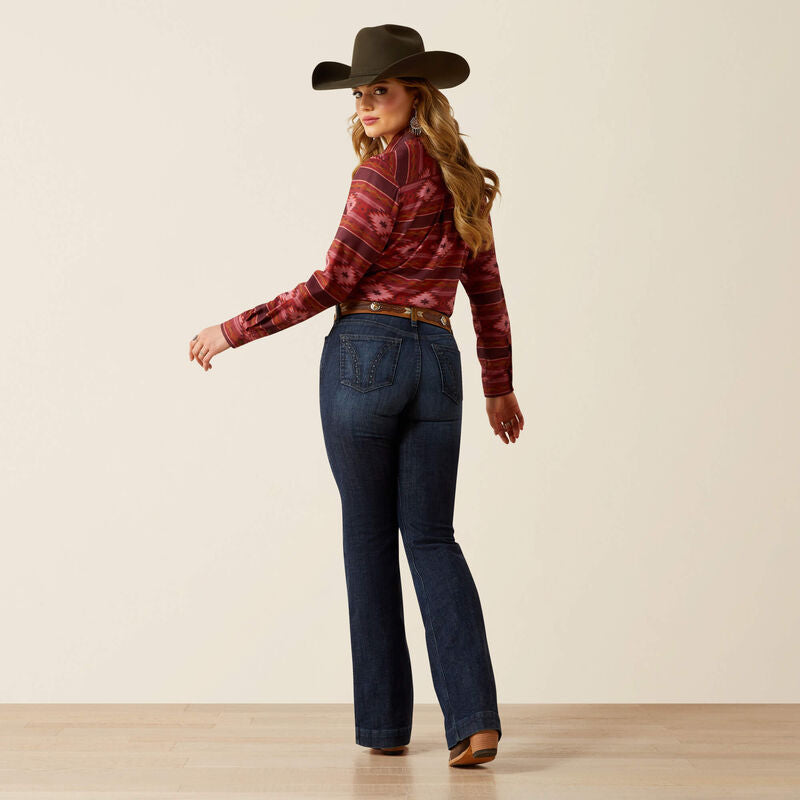 Ariat Women’s High Rise Frazey Slim Trouser Jeans