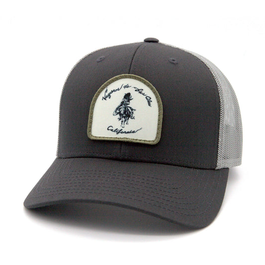 Vaqueros De Las Olas grey/grey trucker hat