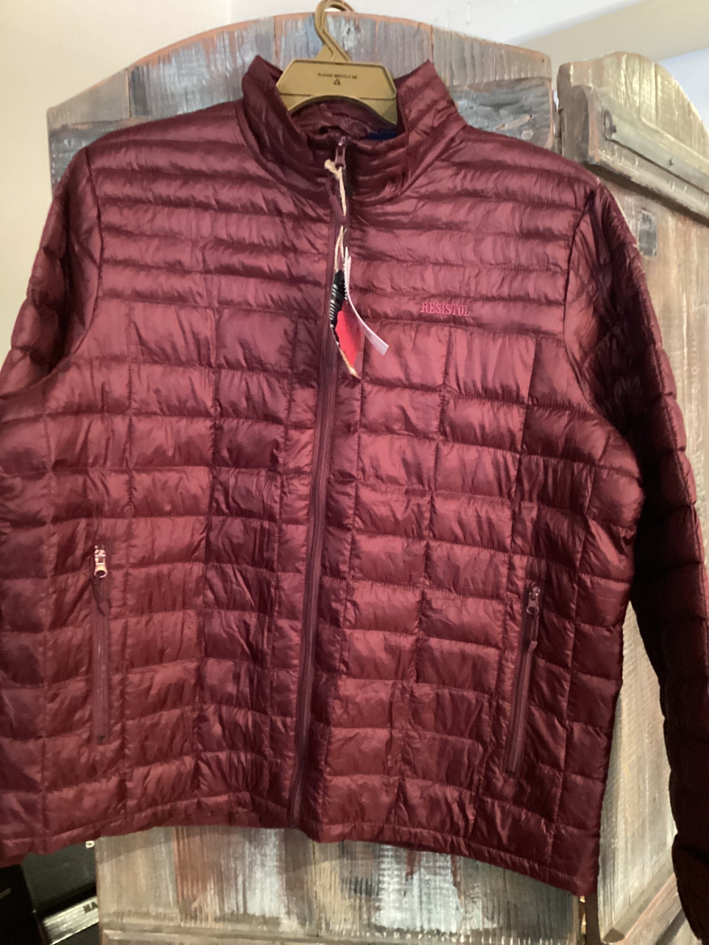 Cold Bloq Jacket-Maroon