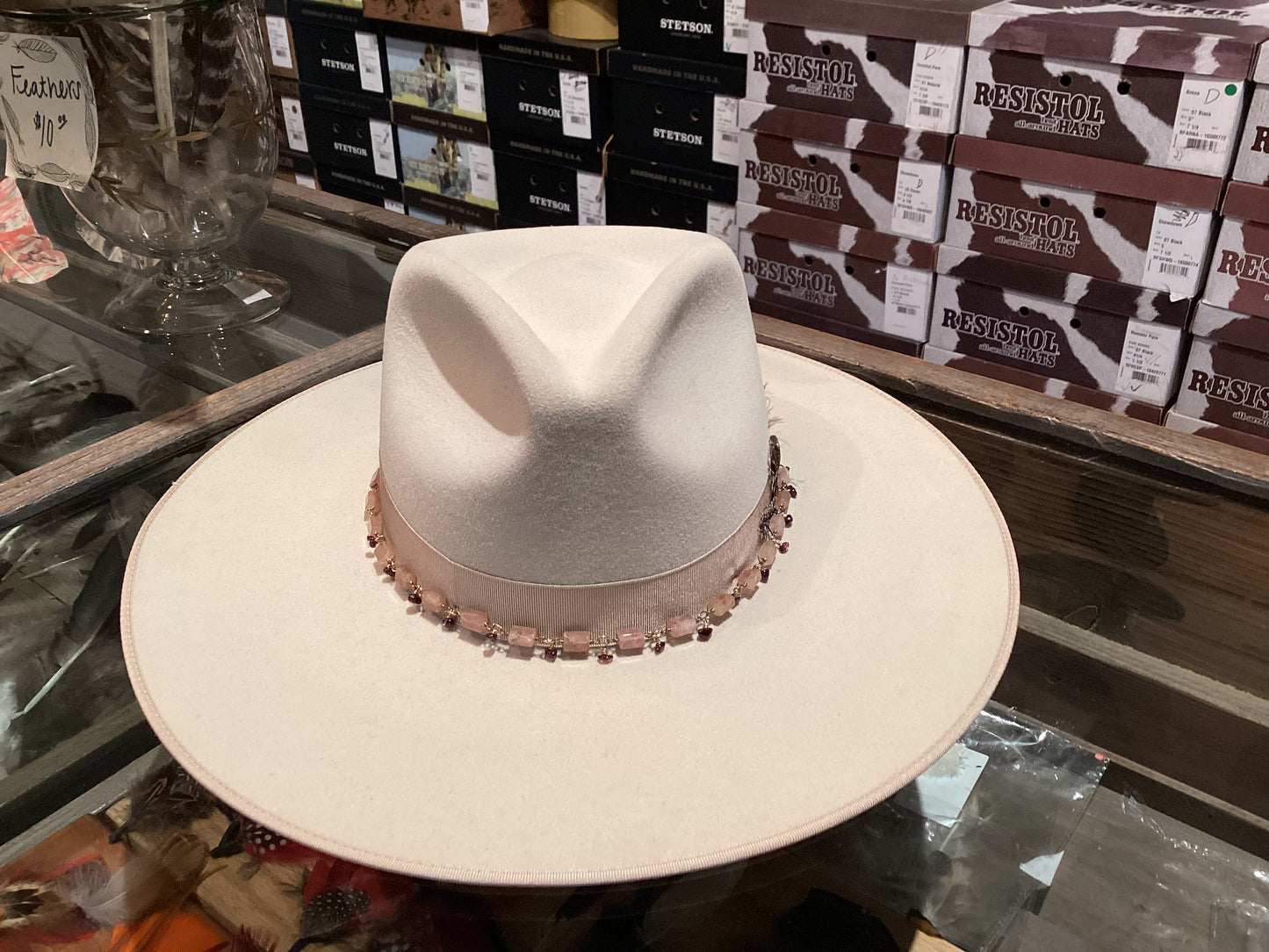 Peyote bird hatband #8