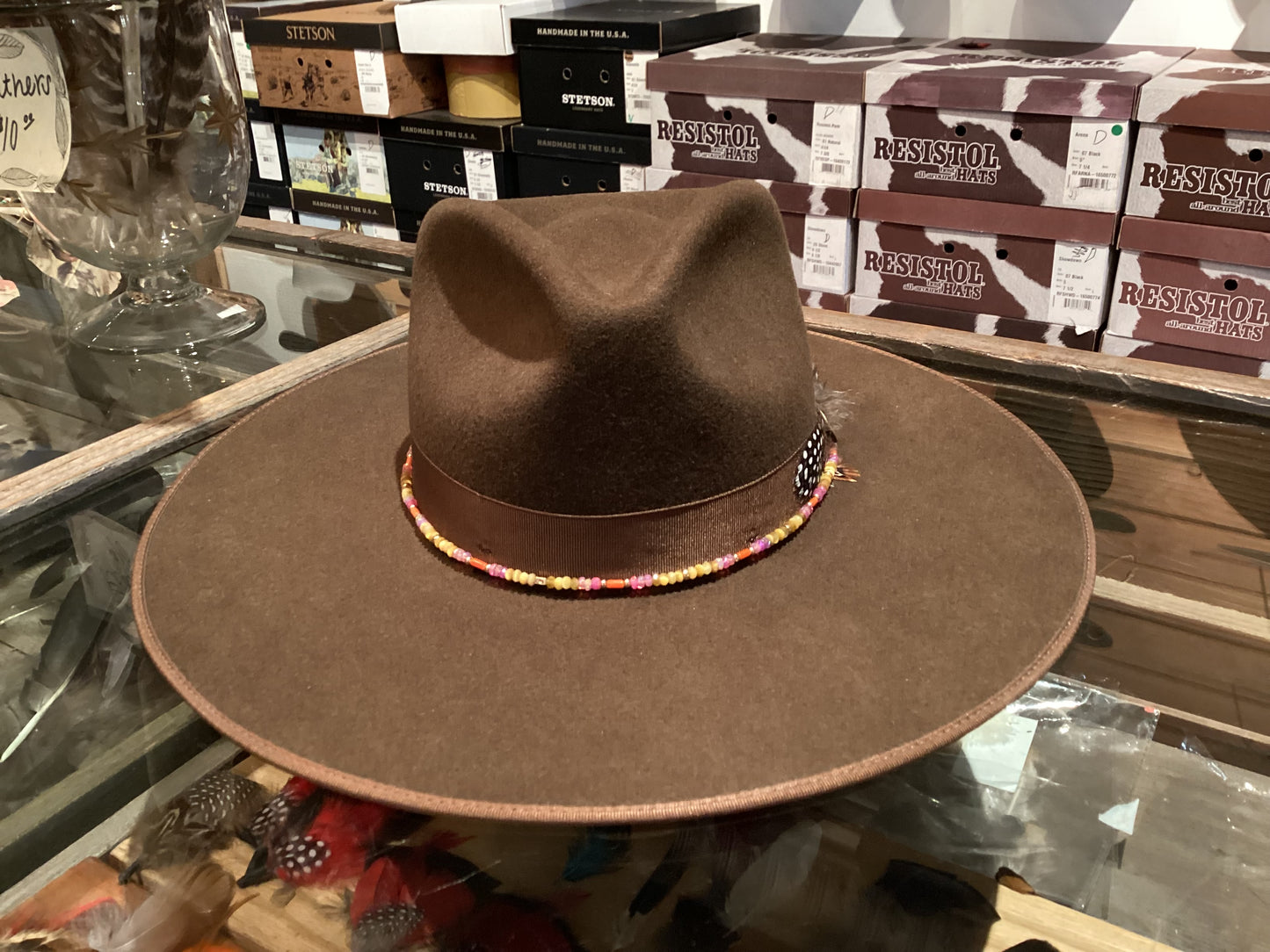 Peyote bird hatband #3