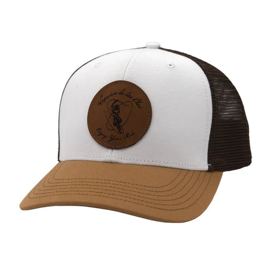 Vaqueros de las Olas Leather Patch Trucker