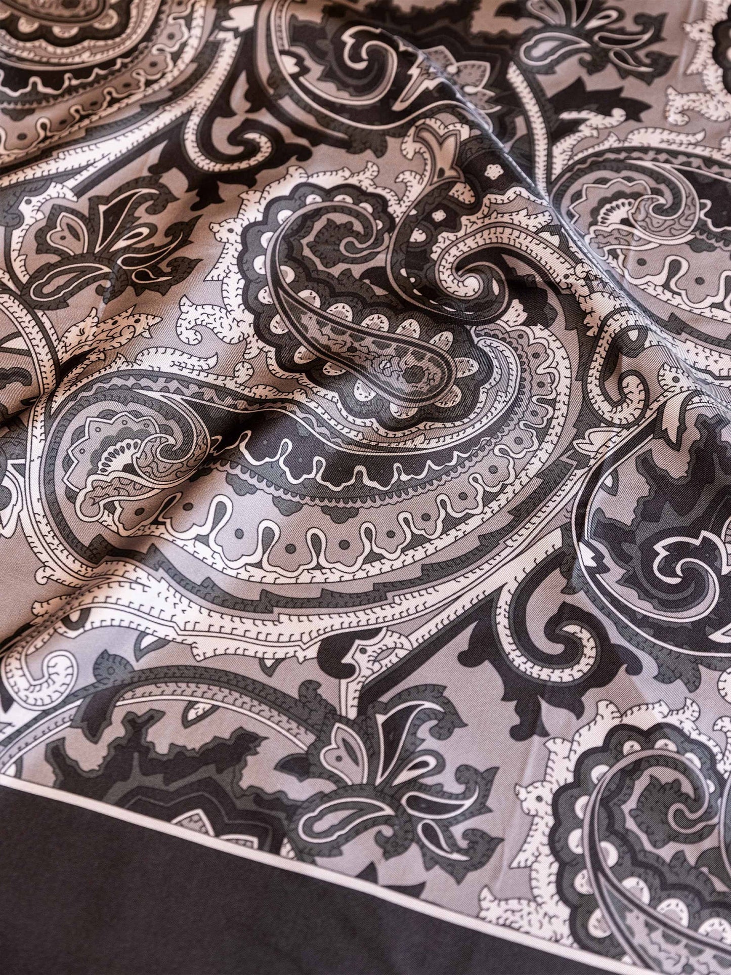 Paisley Wild Rags With Border