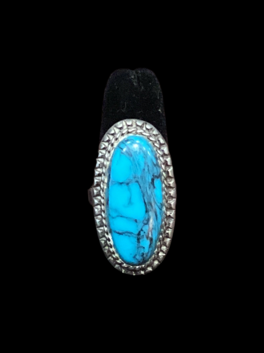 CP large oval Turqoise ring