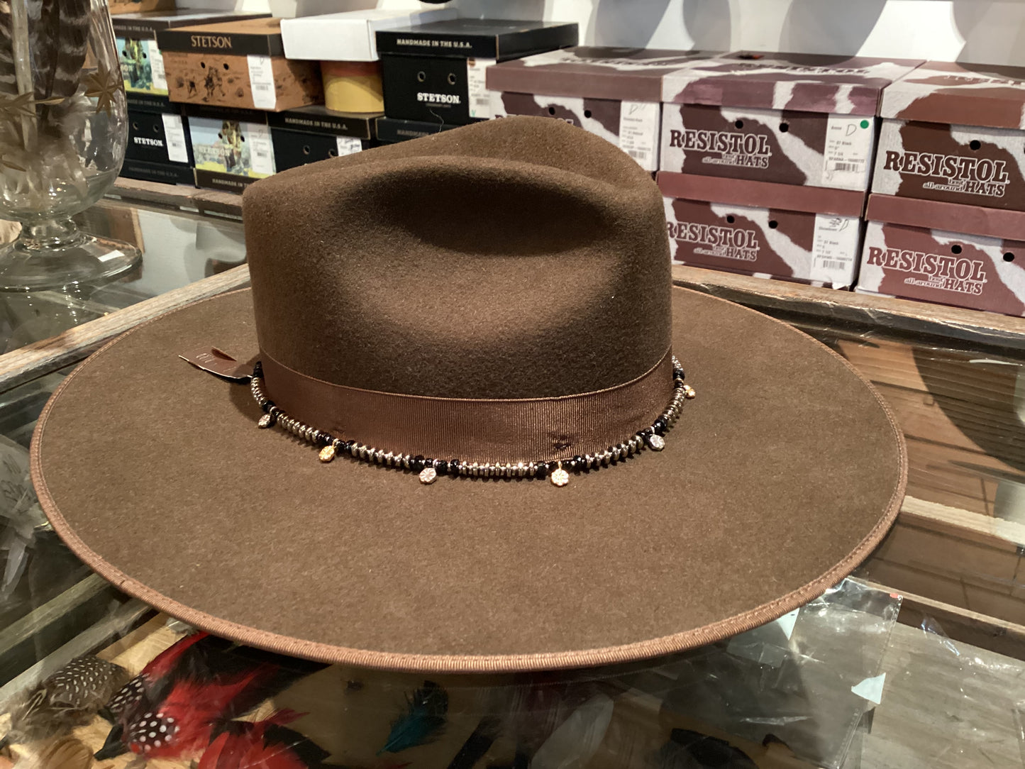 Peyote bird hatband #13