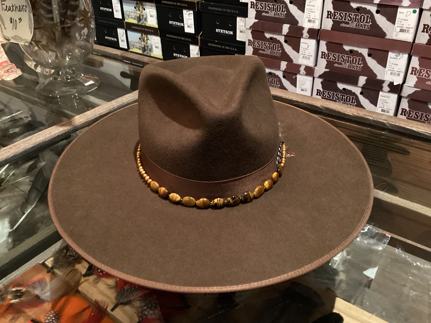 Peyote bird hatband #1