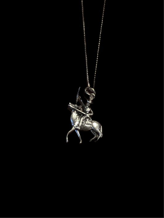 Angelique Horseback necklace