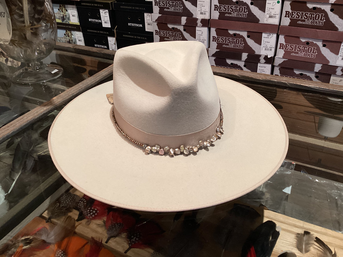 Peyote bird hatband #11