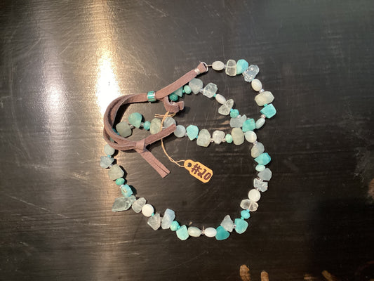 Peyote bird hatband #20