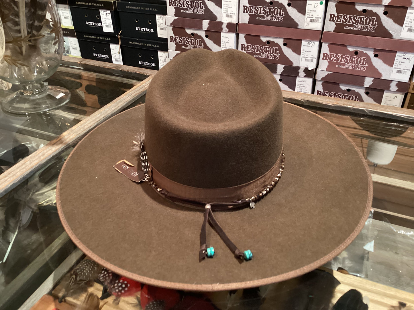 Peyote bird hatband #12