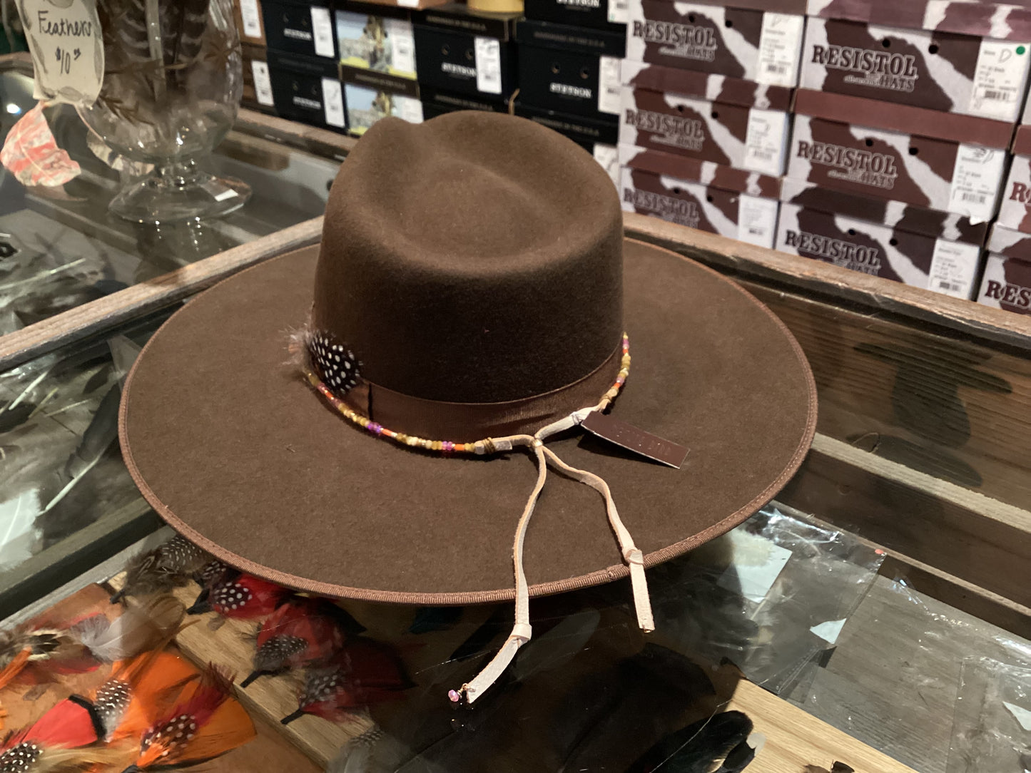 Peyote bird hatband #3