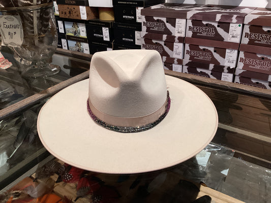 Peyote bird hatband #6