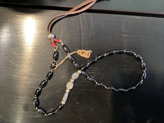 Peyote bird hatband #15