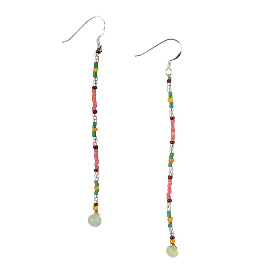 Peyote bird hummingbird hat pin