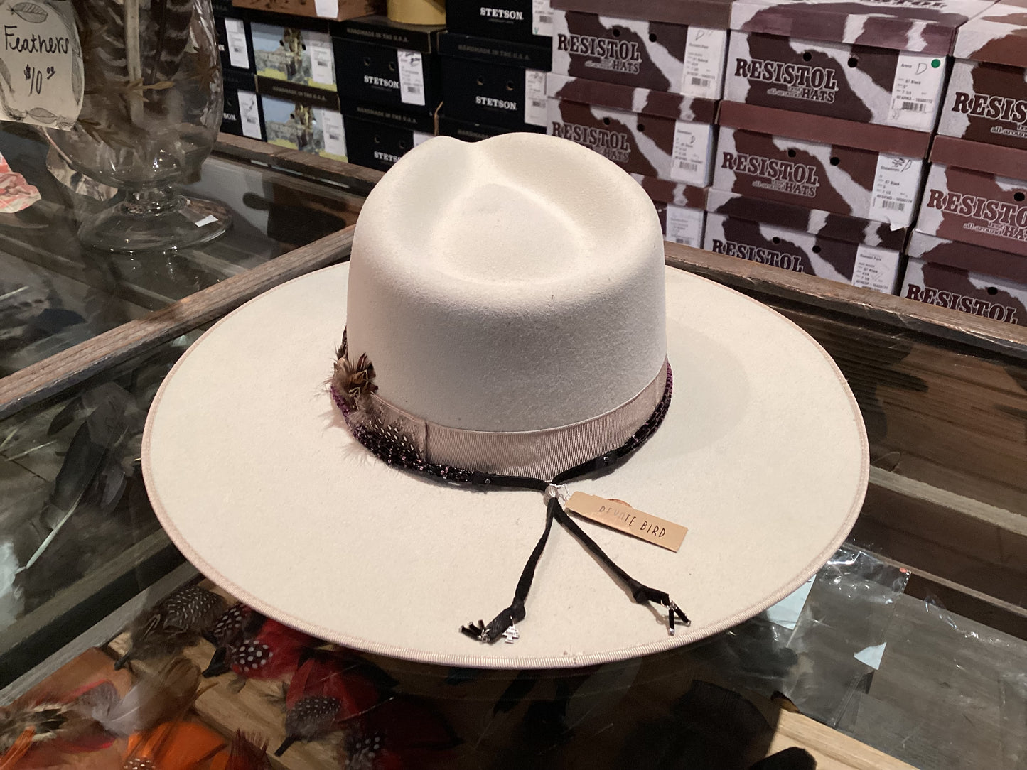 Peyote bird hatband #6