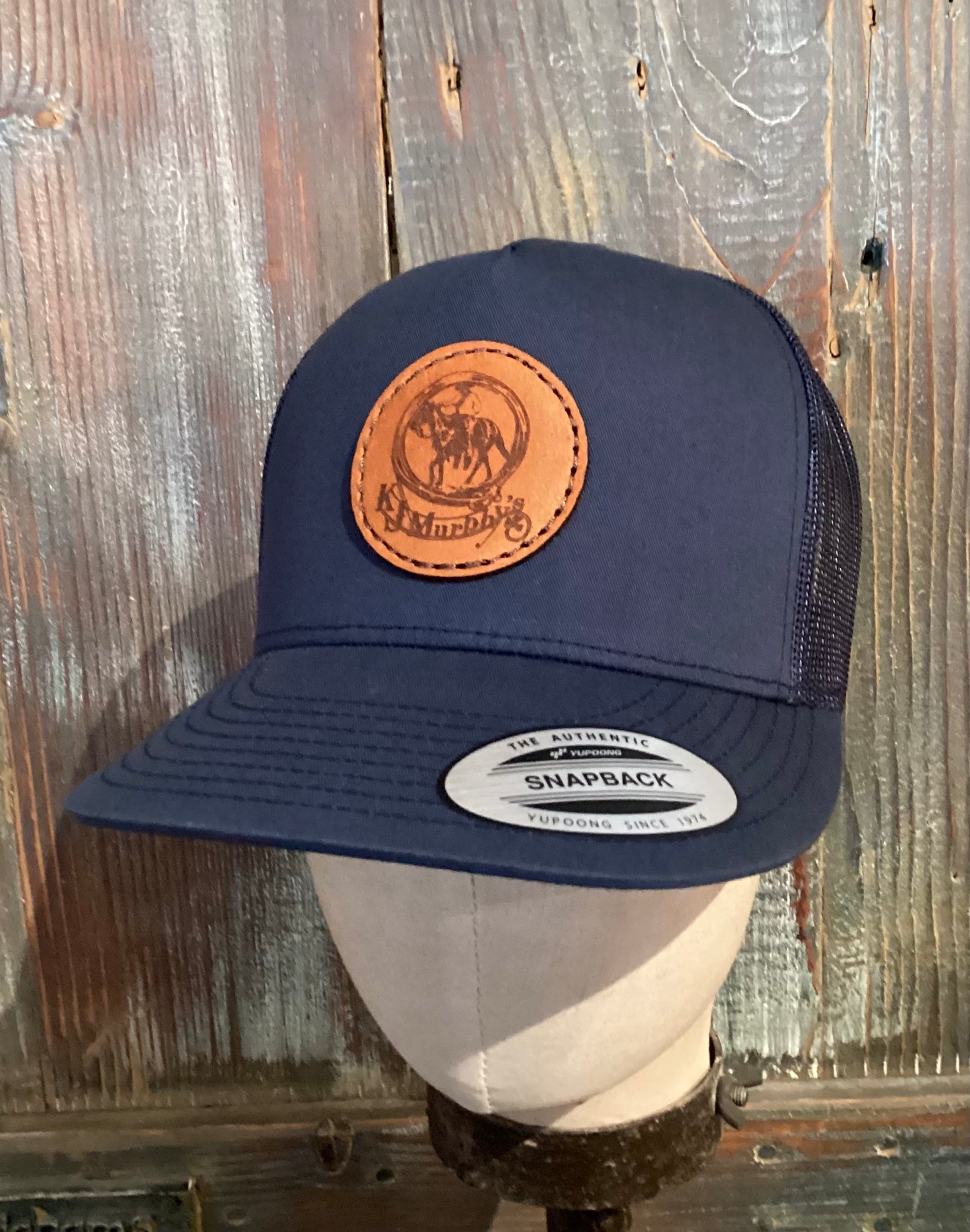 KJ Flatbill Trucker-Navy/Navy