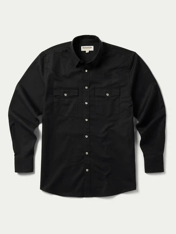 Schaefer Western Black Snap Shirt