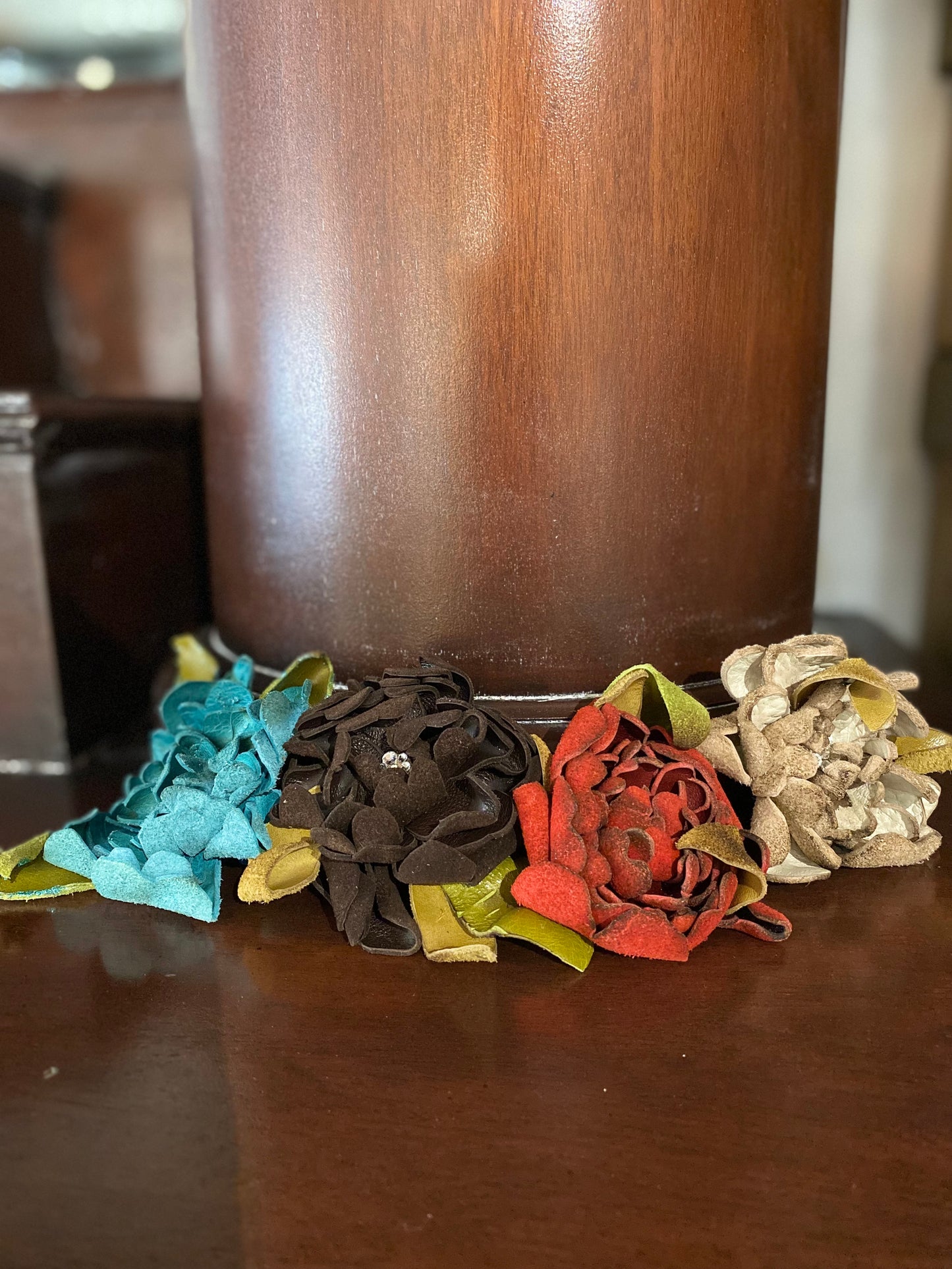 Leather Roses
